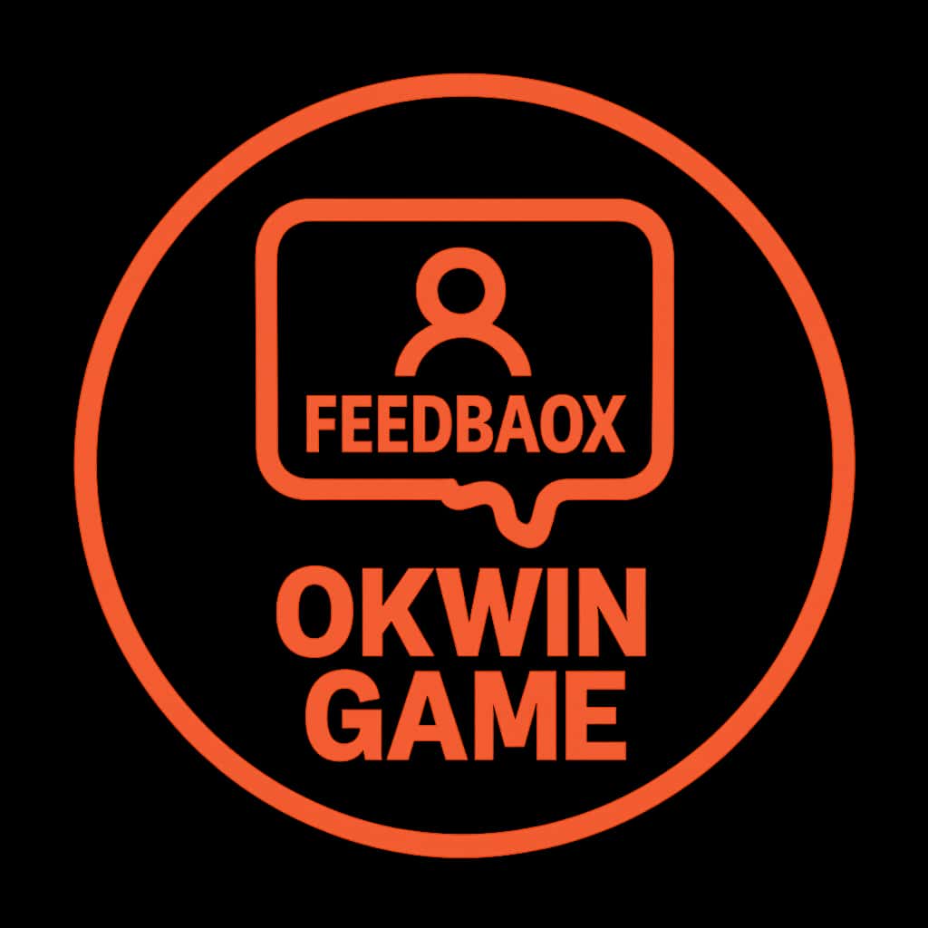 Icon representing feedback on Okwin Game experience.