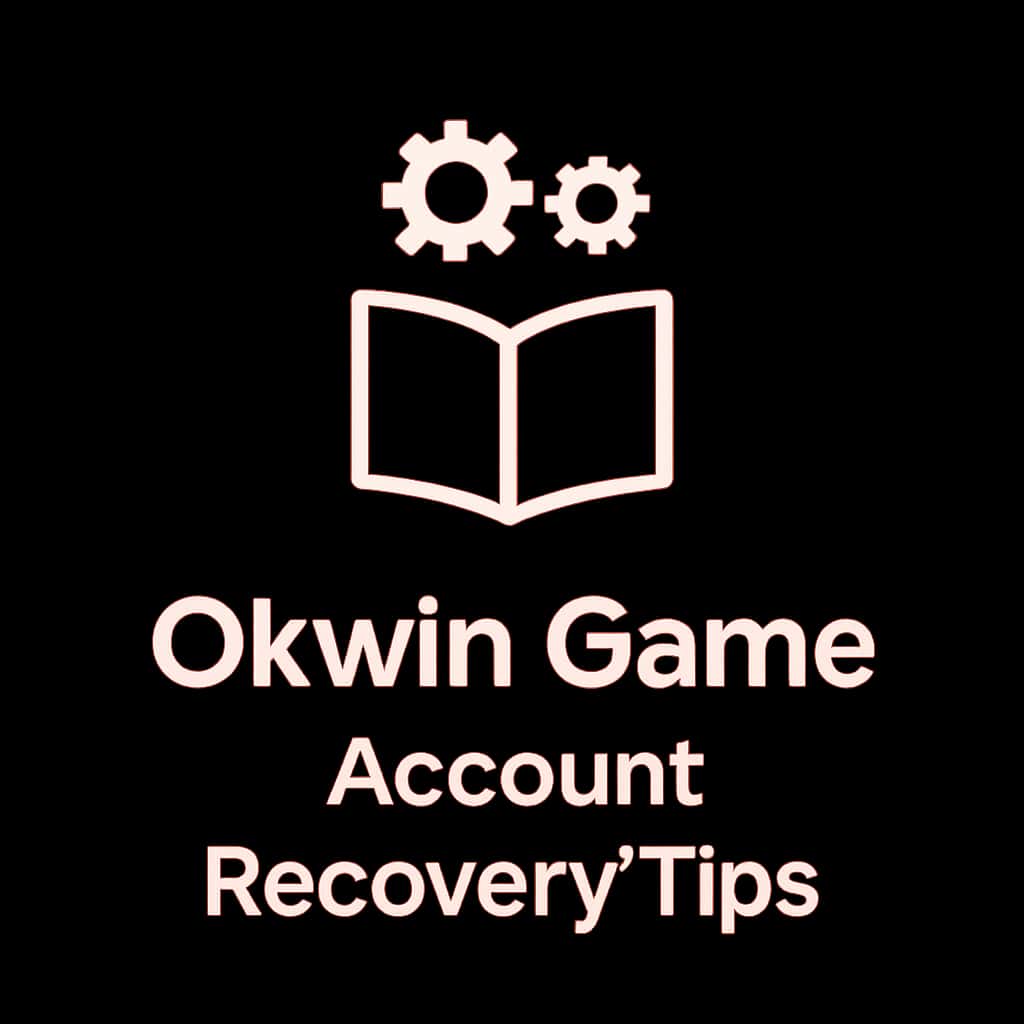 Icon representing Okwin Game account recovery tips.