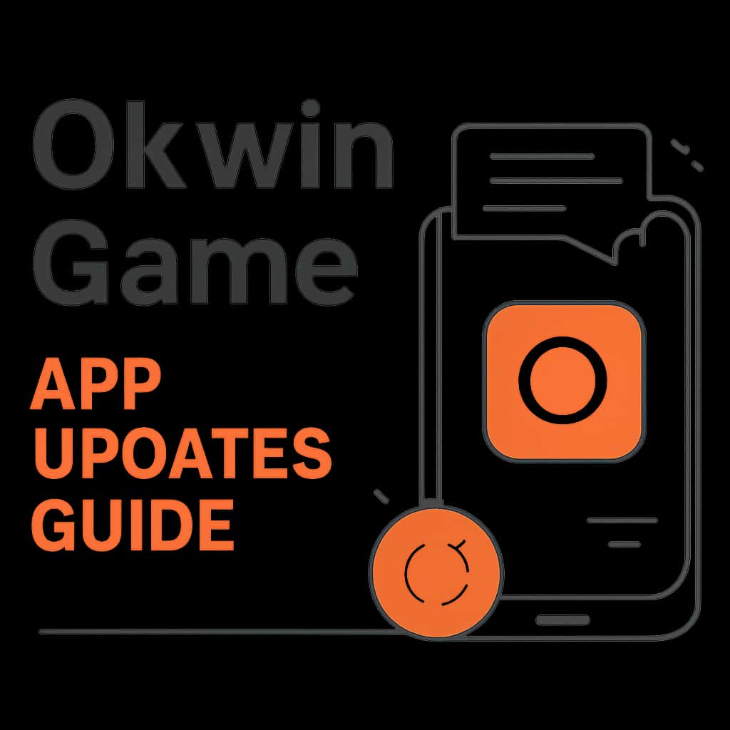 Diagram illustrating the Okwin Game App Updates Guide.