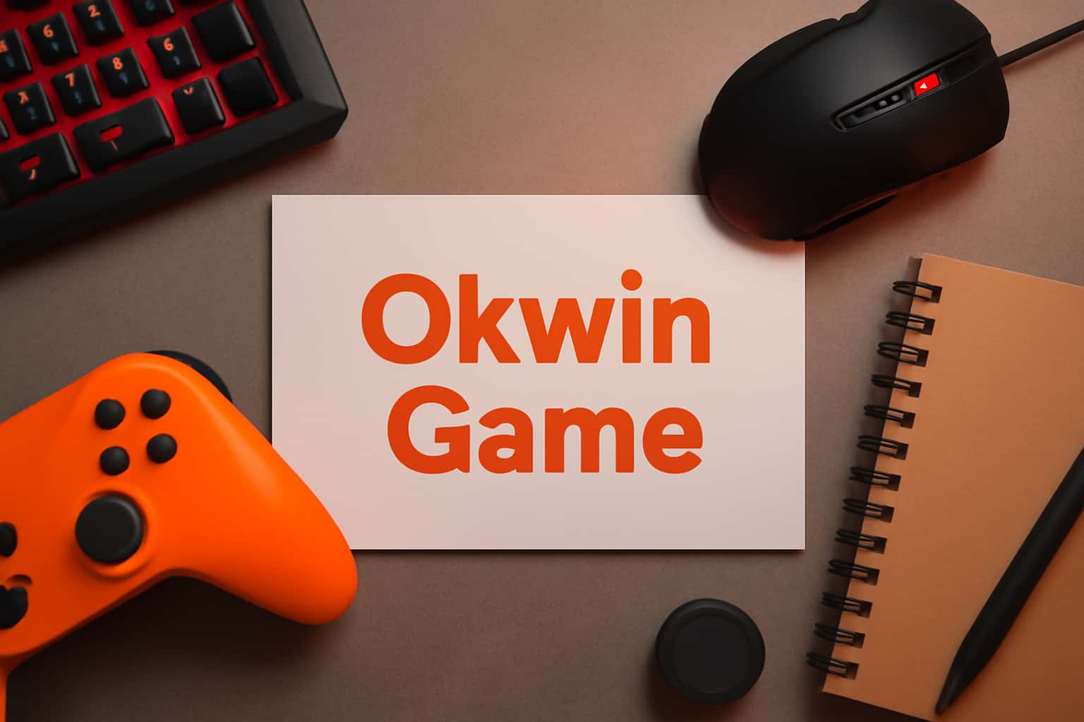 An informative scene representing Okwin Game Guides.