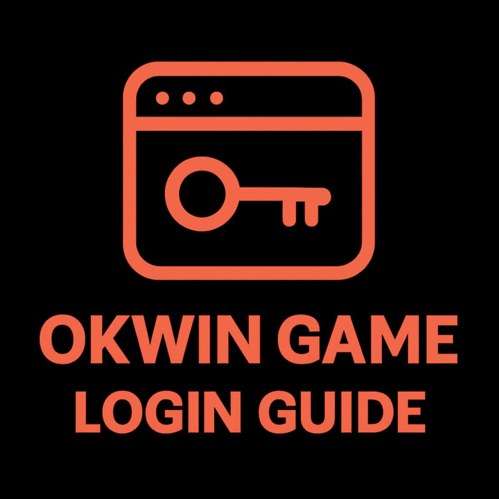 Badge representing Okwin Game Login Guide