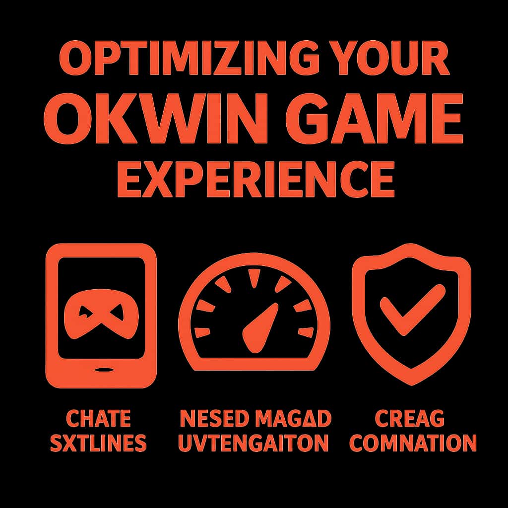 An educational diagram illustrating Okwin Game optimization strategies.