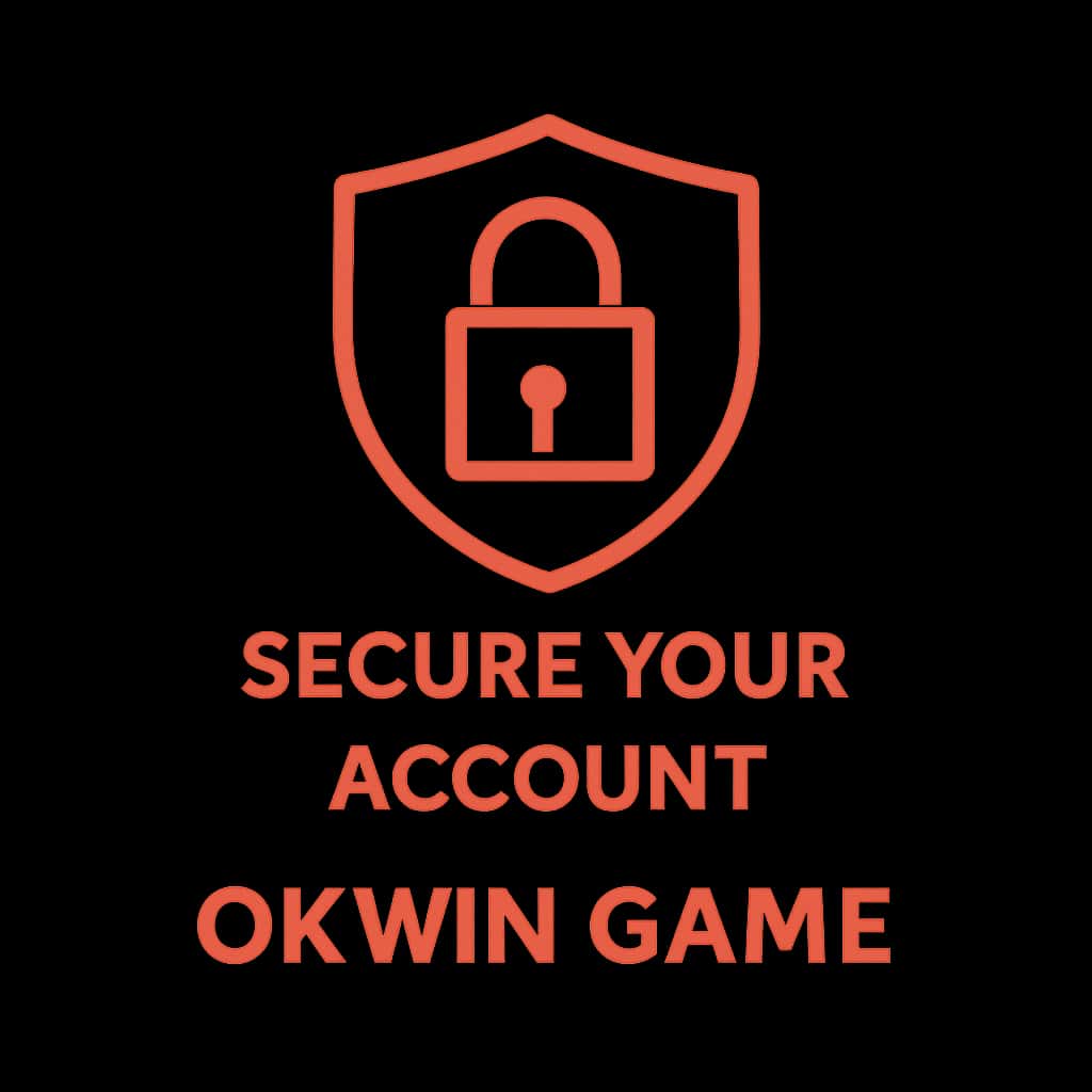 An icon representing account security for Okwin Game.